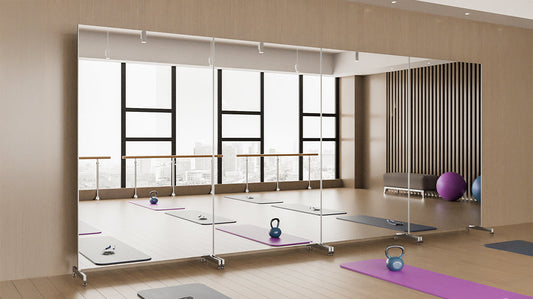 The difference between glassless mirror and glass mirror